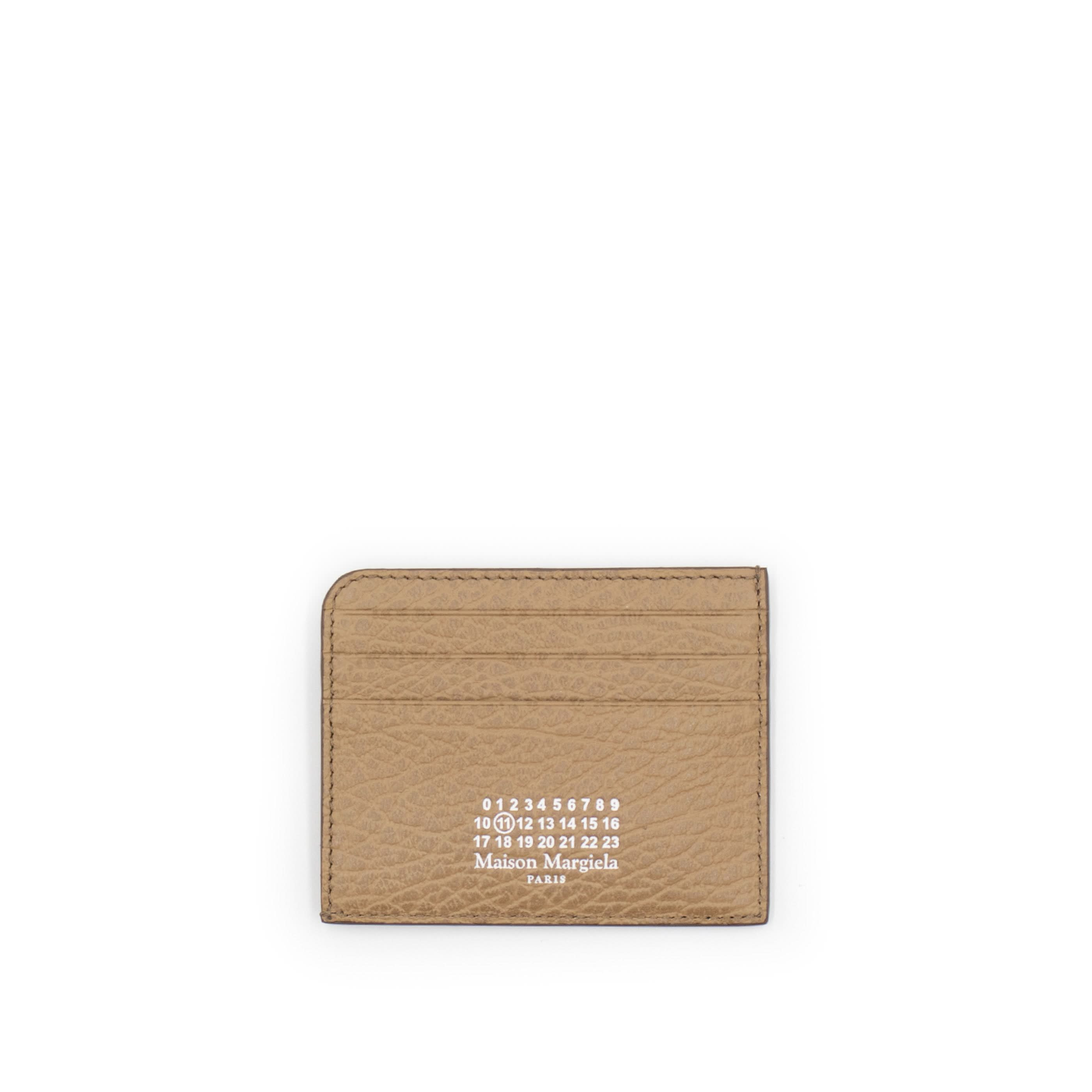 Four Stitch Cardholder in Camel