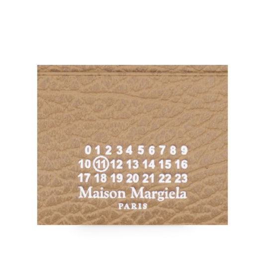 Four Stitch Cardholder in Camel