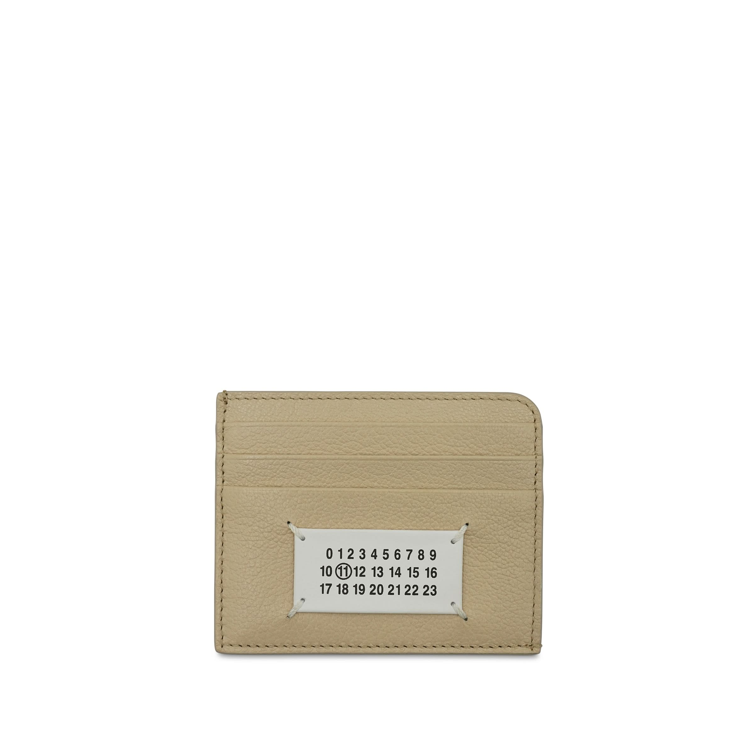 Logo Patch Cardholder in Cachemire