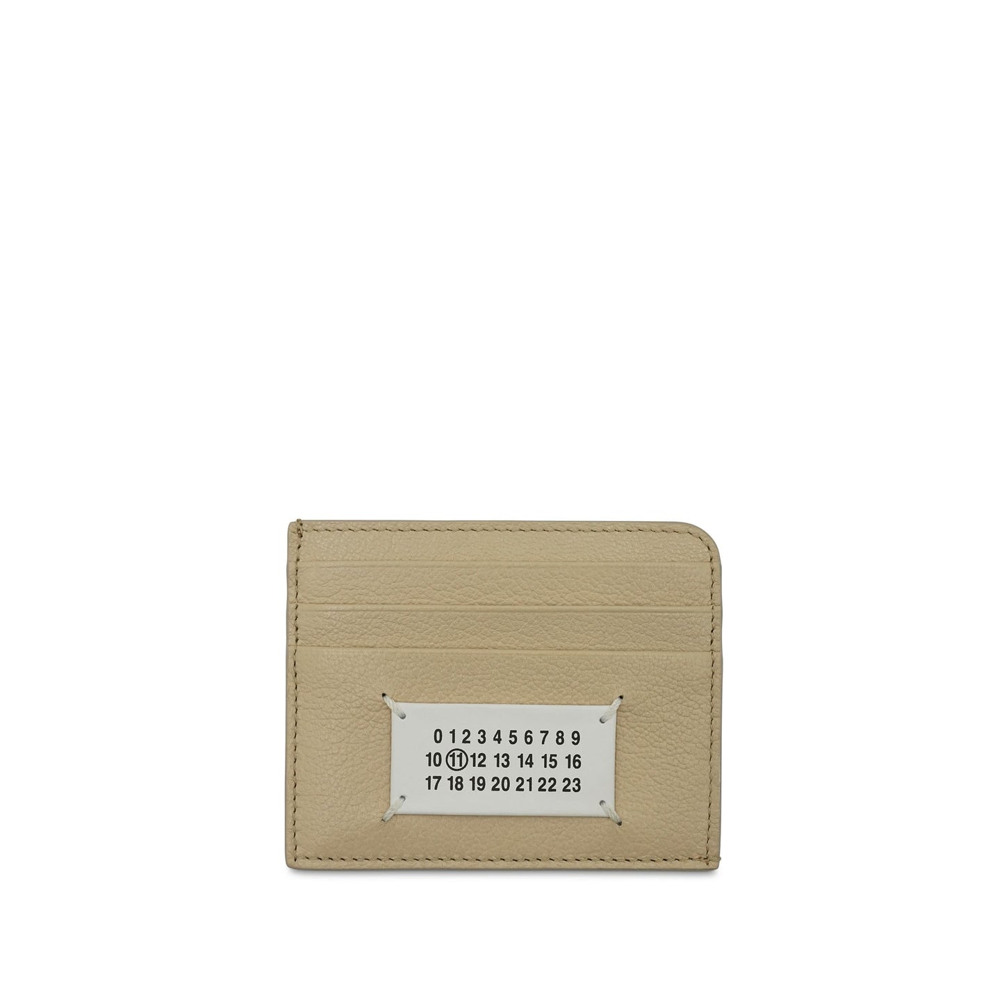 Logo Patch Cardholder in Cachemire