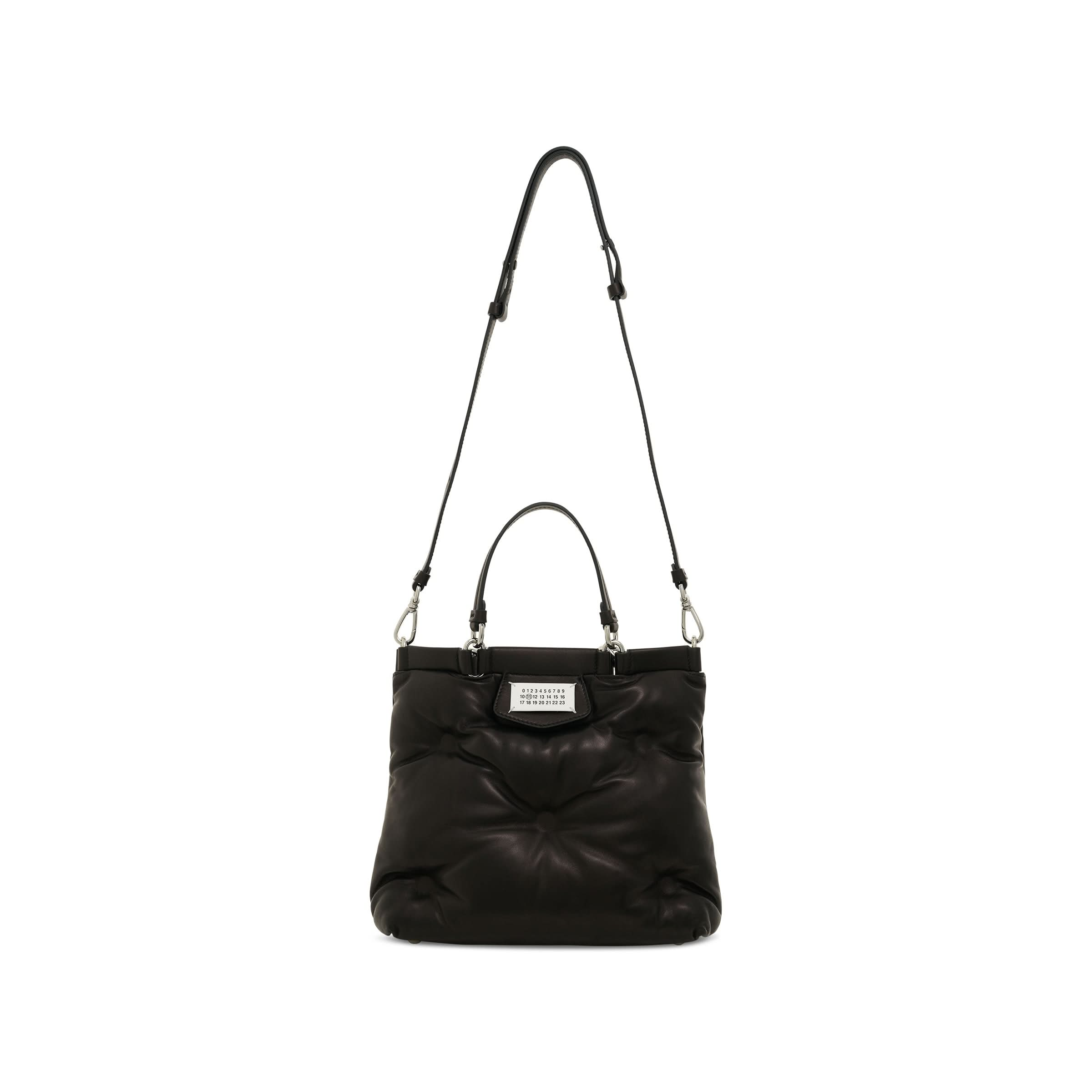 Small Glam Slam Shopping Bag in Black