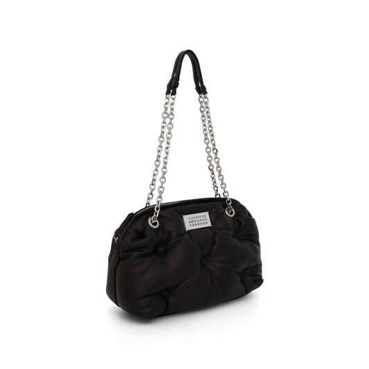 Glam Slam Flap Mini Shoulder Bag in Black