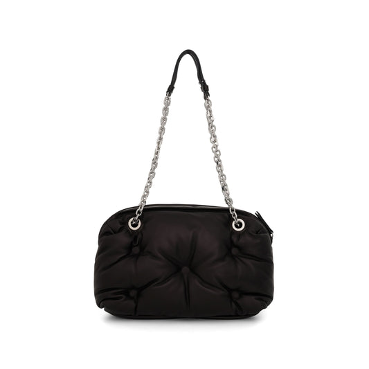 Glam Slam Flap Mini Shoulder Bag in Black