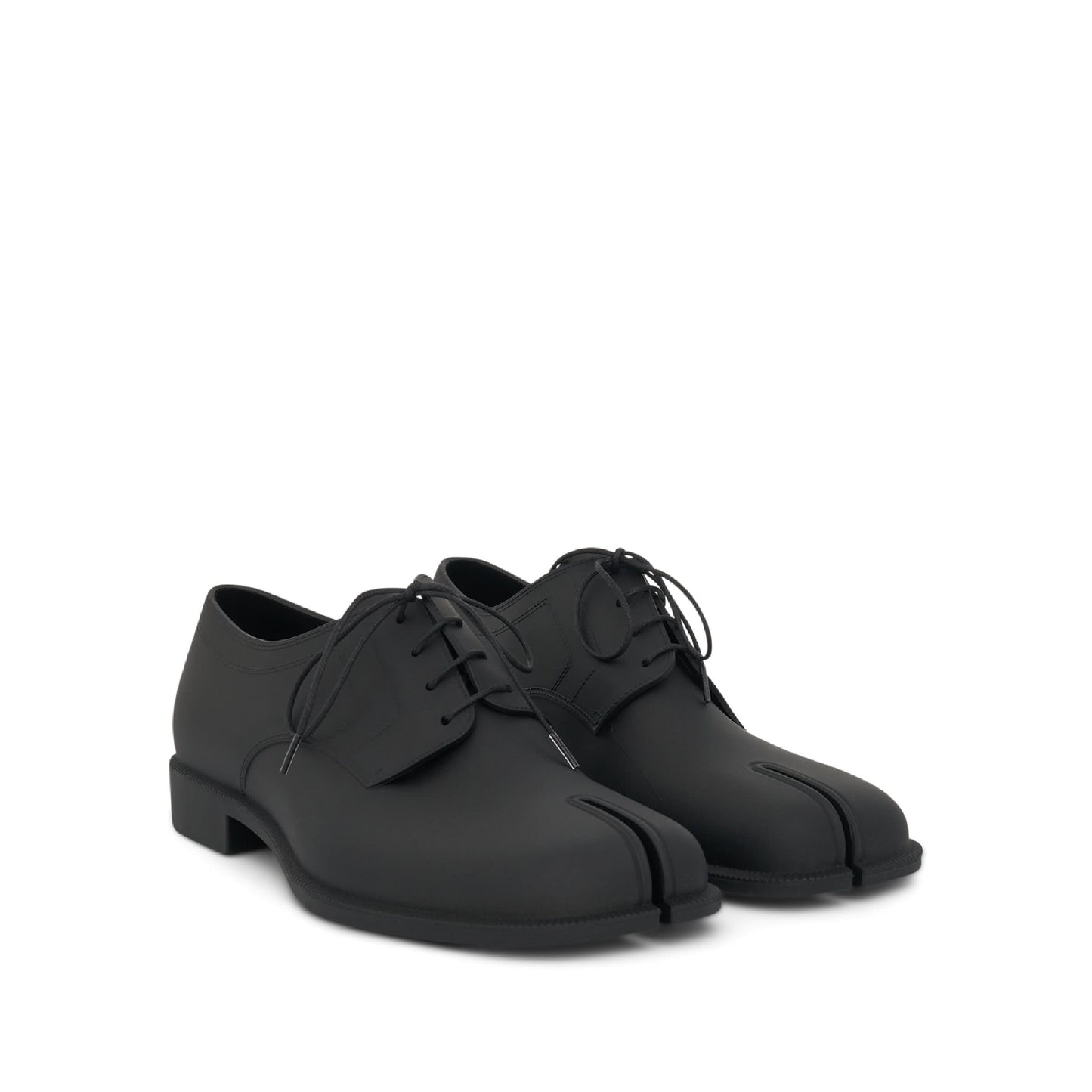 Tabi Rubber Brogues in Black