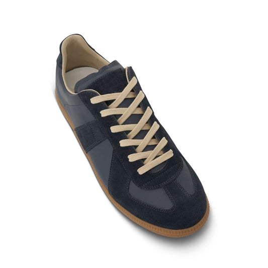 Replica Leather Sneakers in Cook/Bermuda