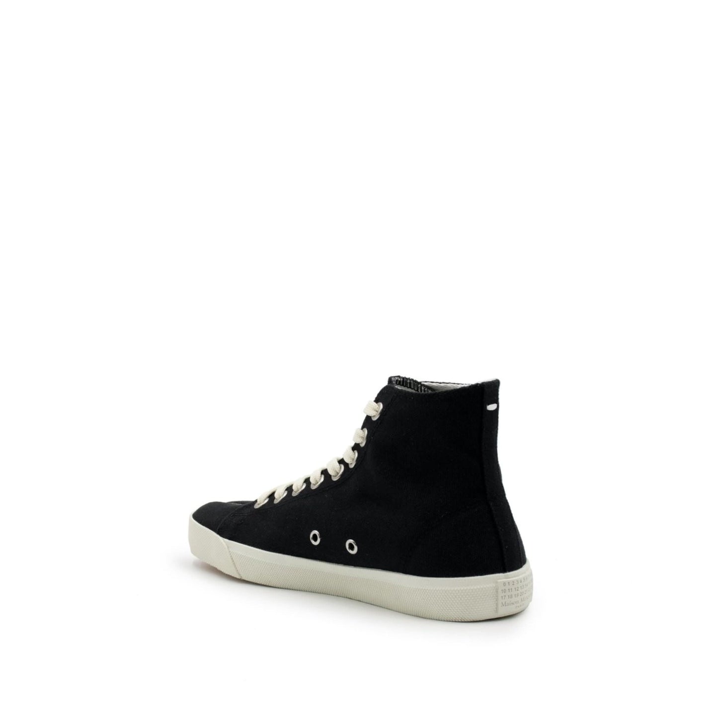 Tabi Toe High Sneaker in Black