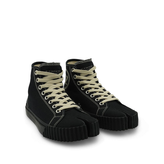 Canvas High Sneaker in Black