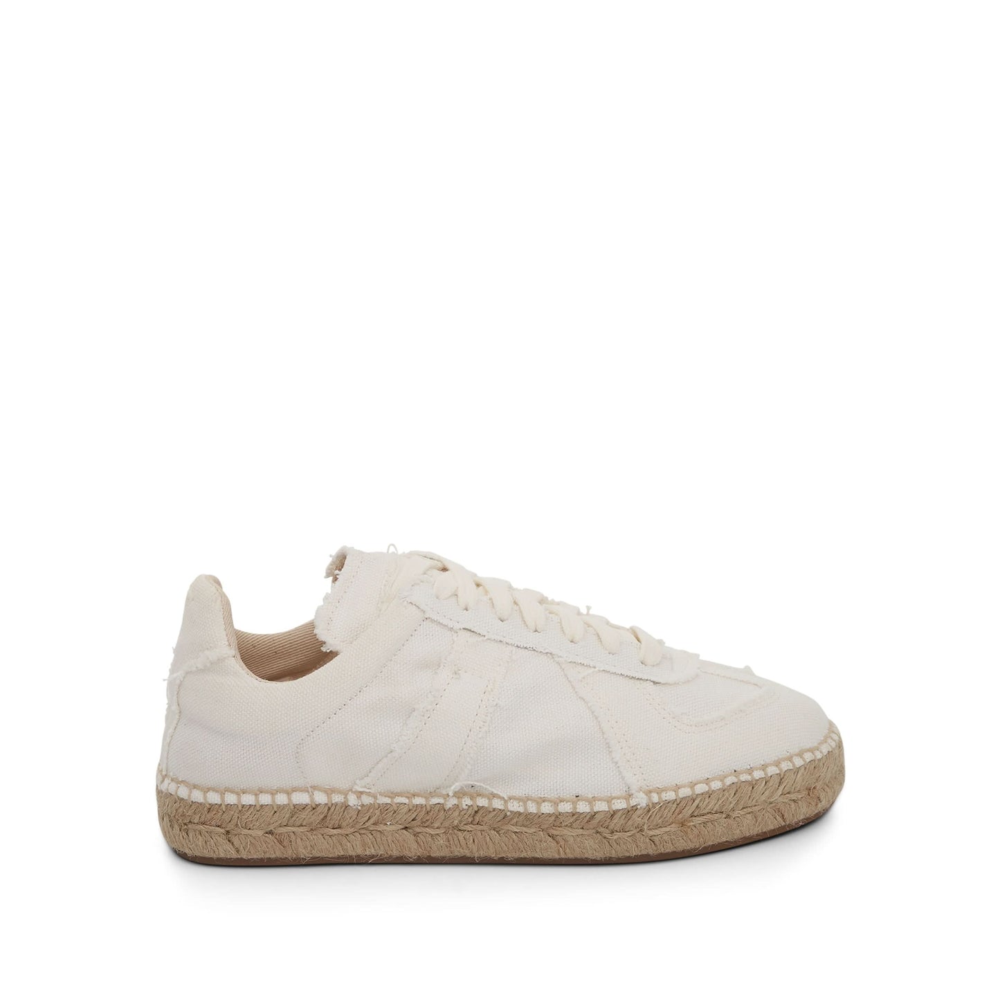 Replica Espadrille Sneaker in Coconut Milk