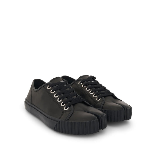 Tabi Leather Sneaker in Black