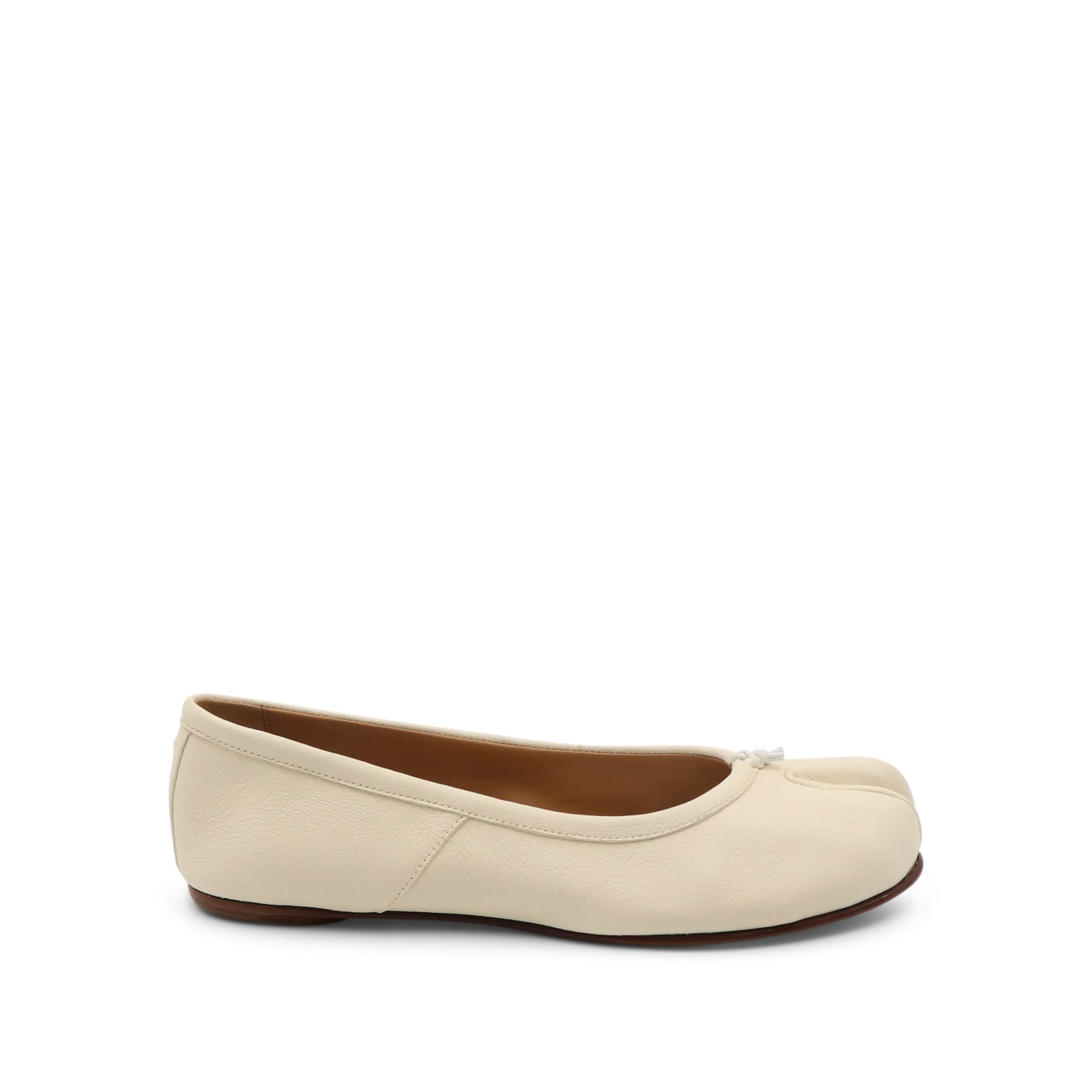 Tabi Ballerina Shoes in White