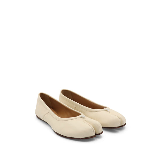 Tabi Ballerina Shoes in White