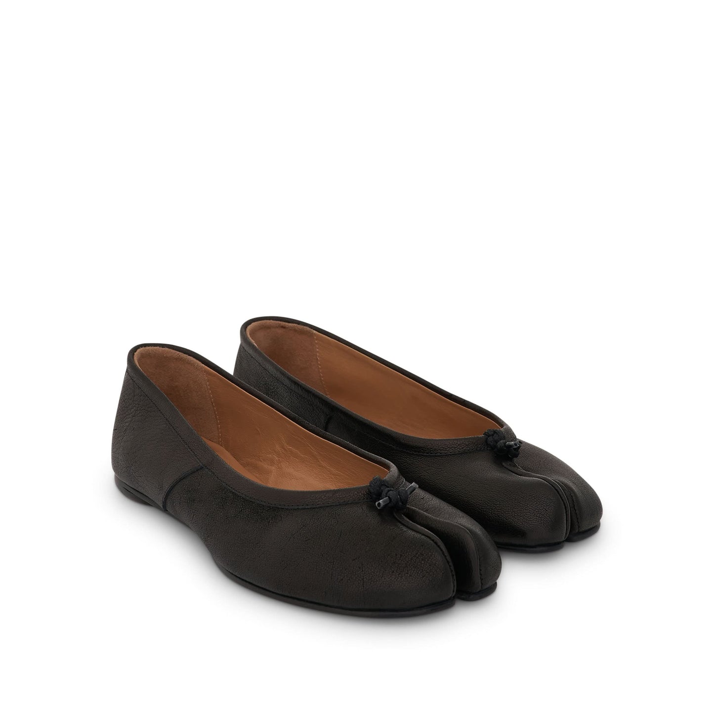 Tabi Ballerina Shoes in Black