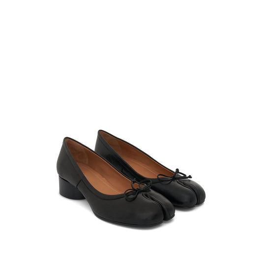 Tabi Ballerina 3cm Flats in Black