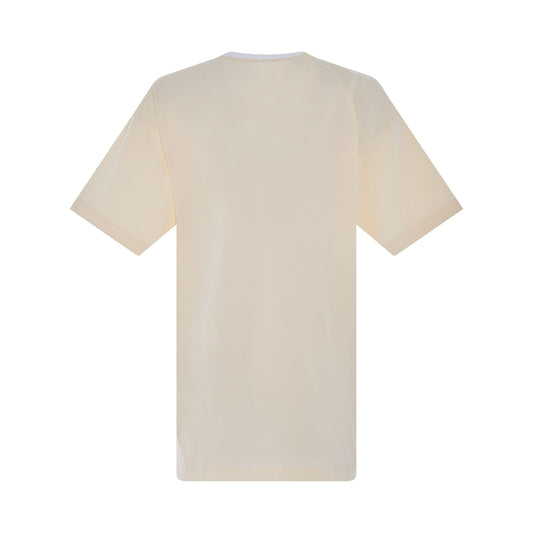 Loewe Logo T-shirt in Ecru