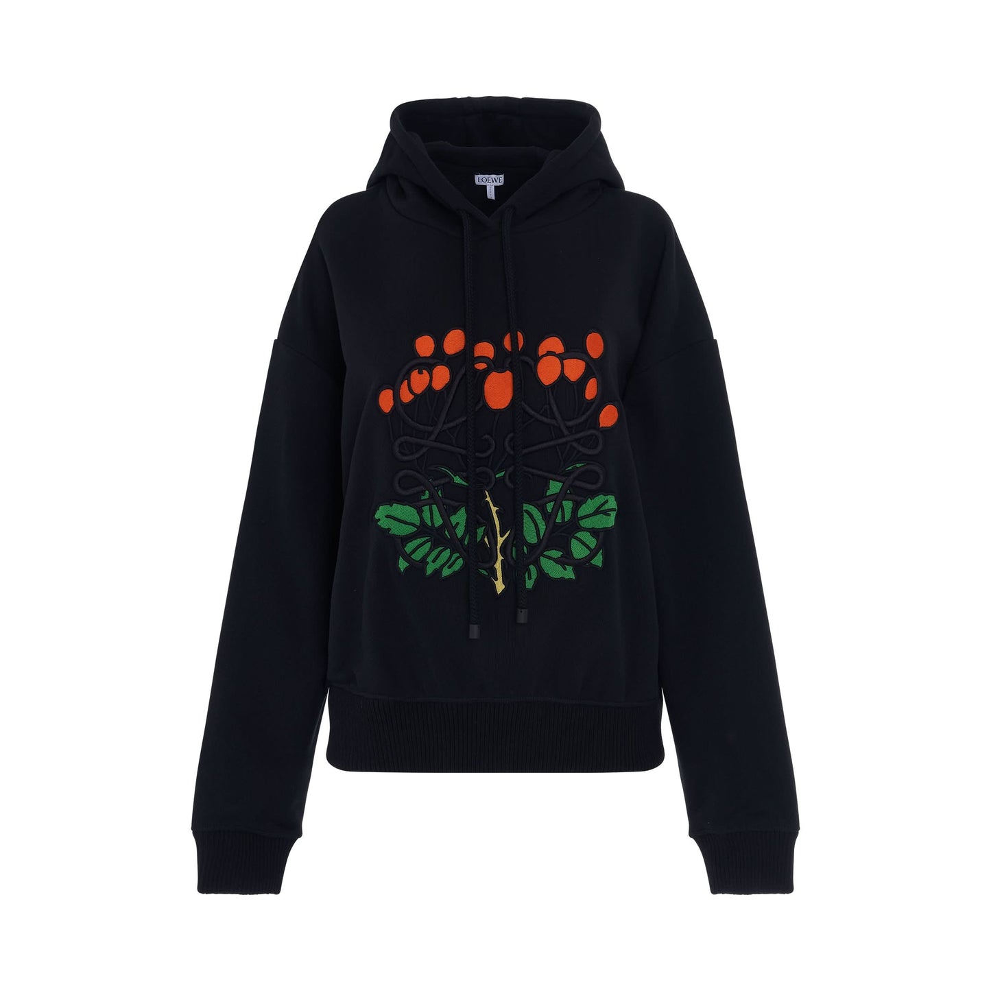 Herbarium Anagram Hoodie in Black