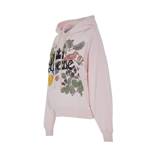 Herbarium Logo Hoodie in Pink