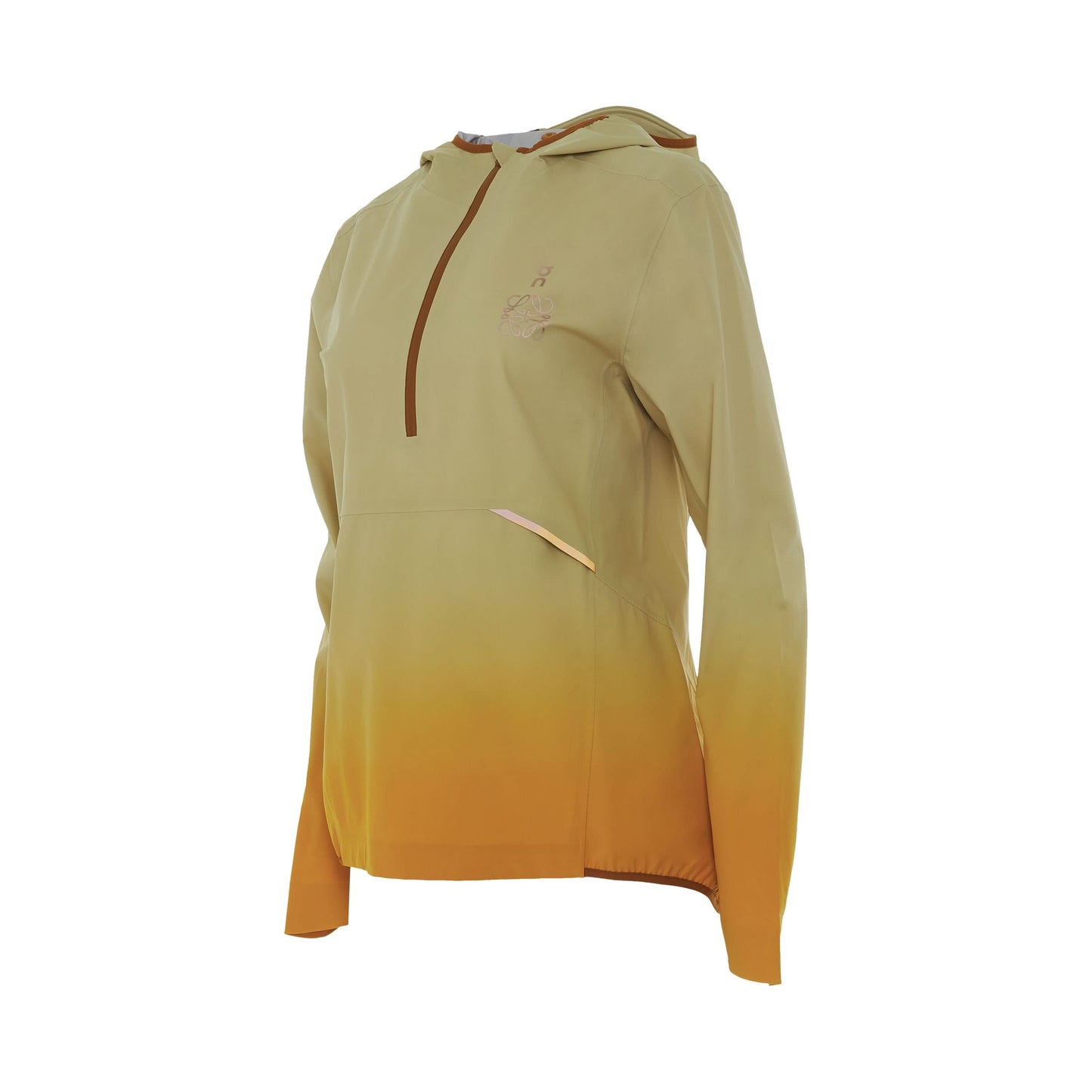 Loewe x ON Waterproof Anorak Jacket in Gradient Orange