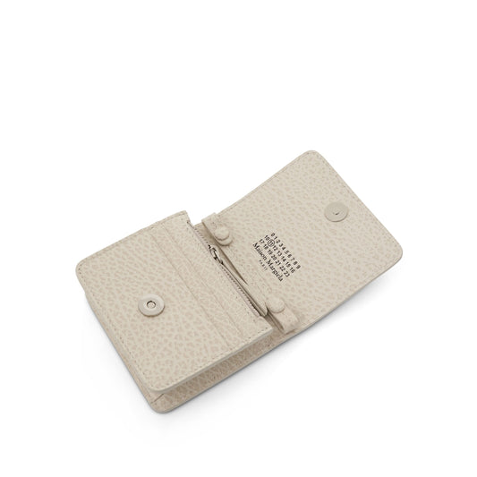 Four Stitches Chain Wallet in Grey