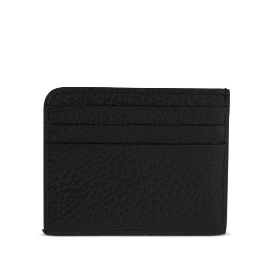 Four Stitches Card Holder in Black