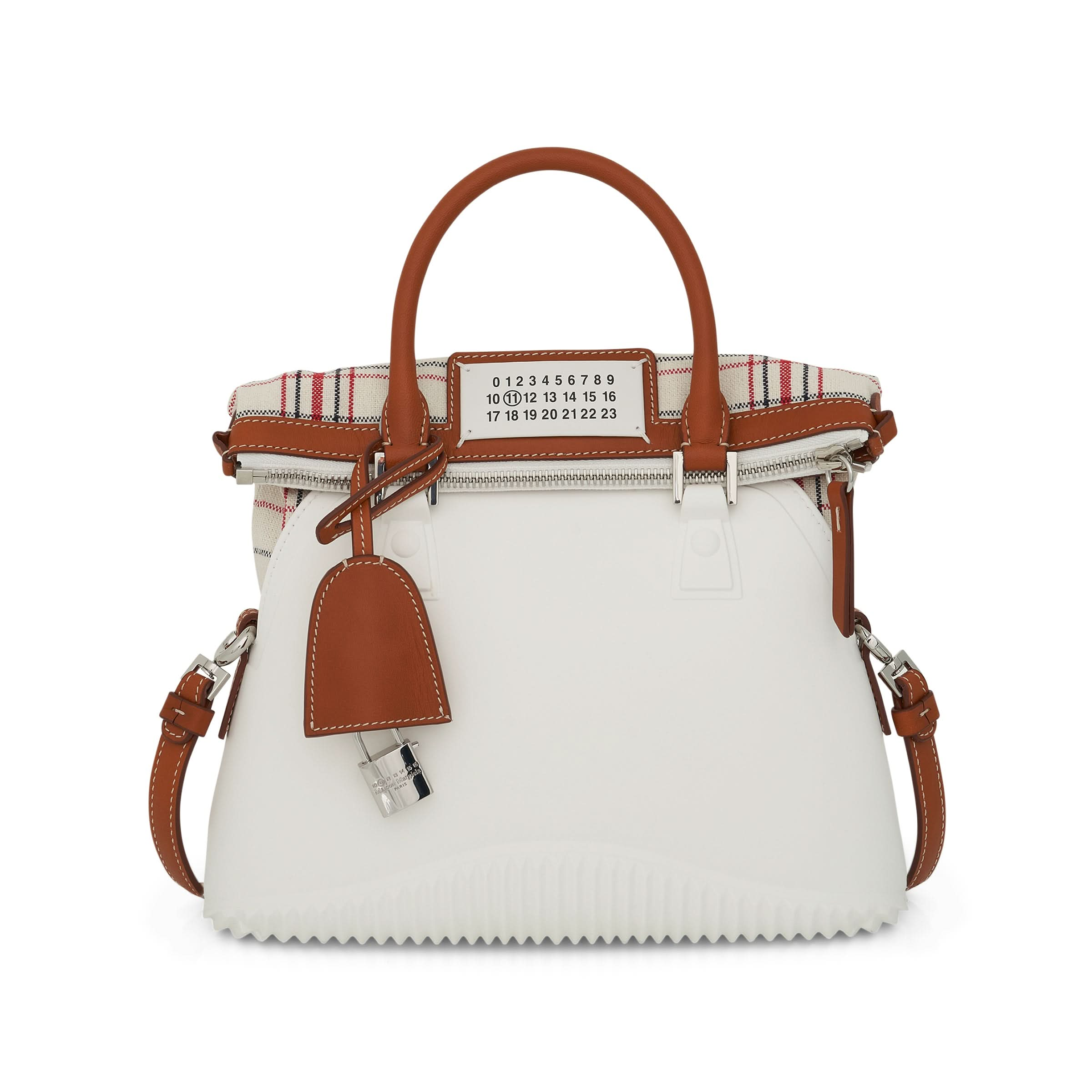 5AC Mini Shoulder Bag in White