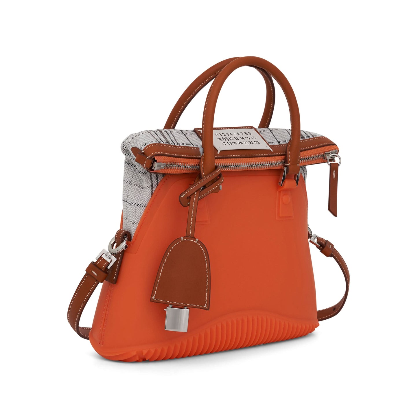 5AC Mini Shoulder Bag in Orange Popsicle