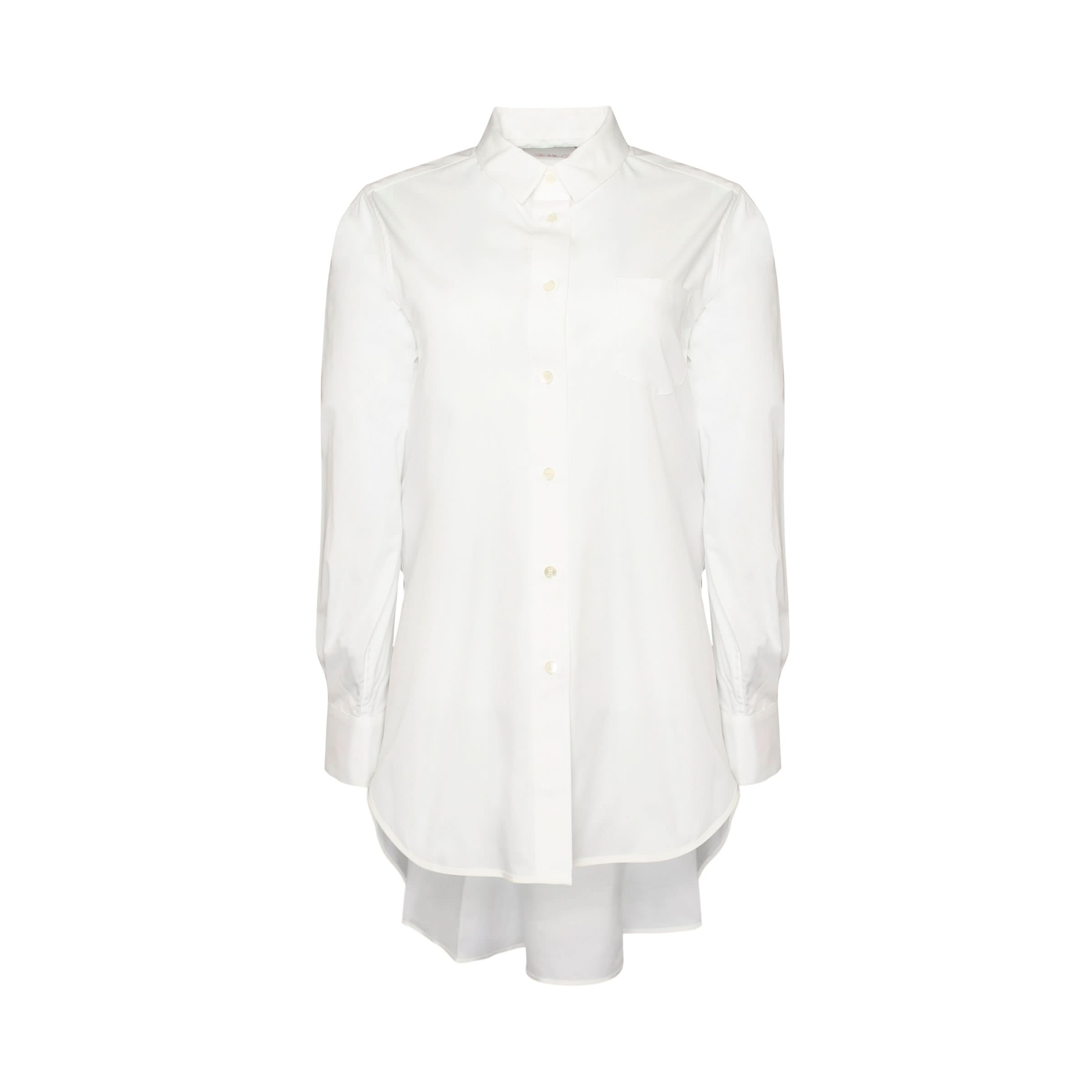 Poplin Shirt in White