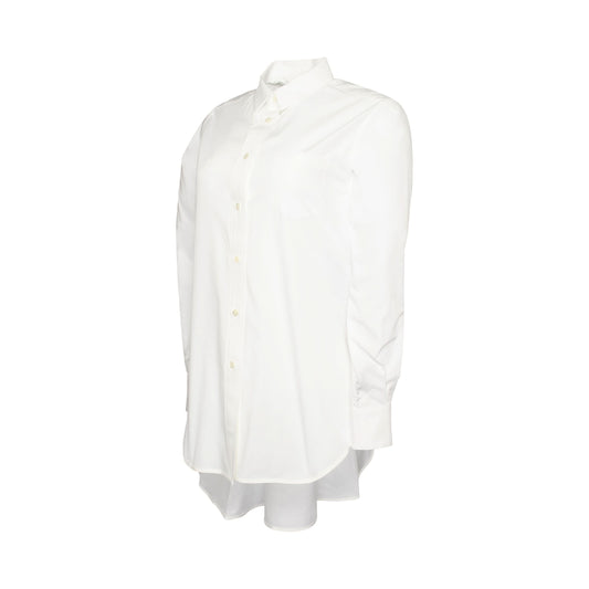 Poplin Shirt in White