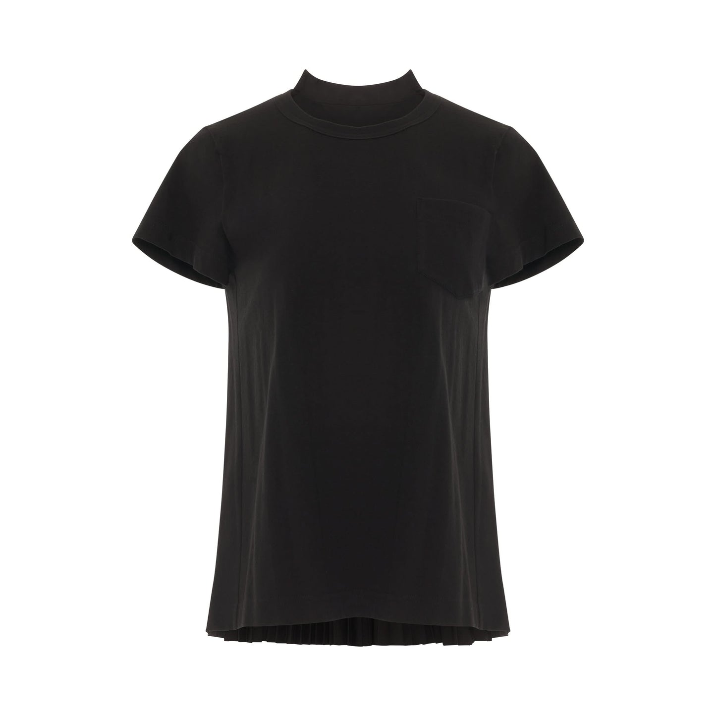 Cotton T-Shirt in Black