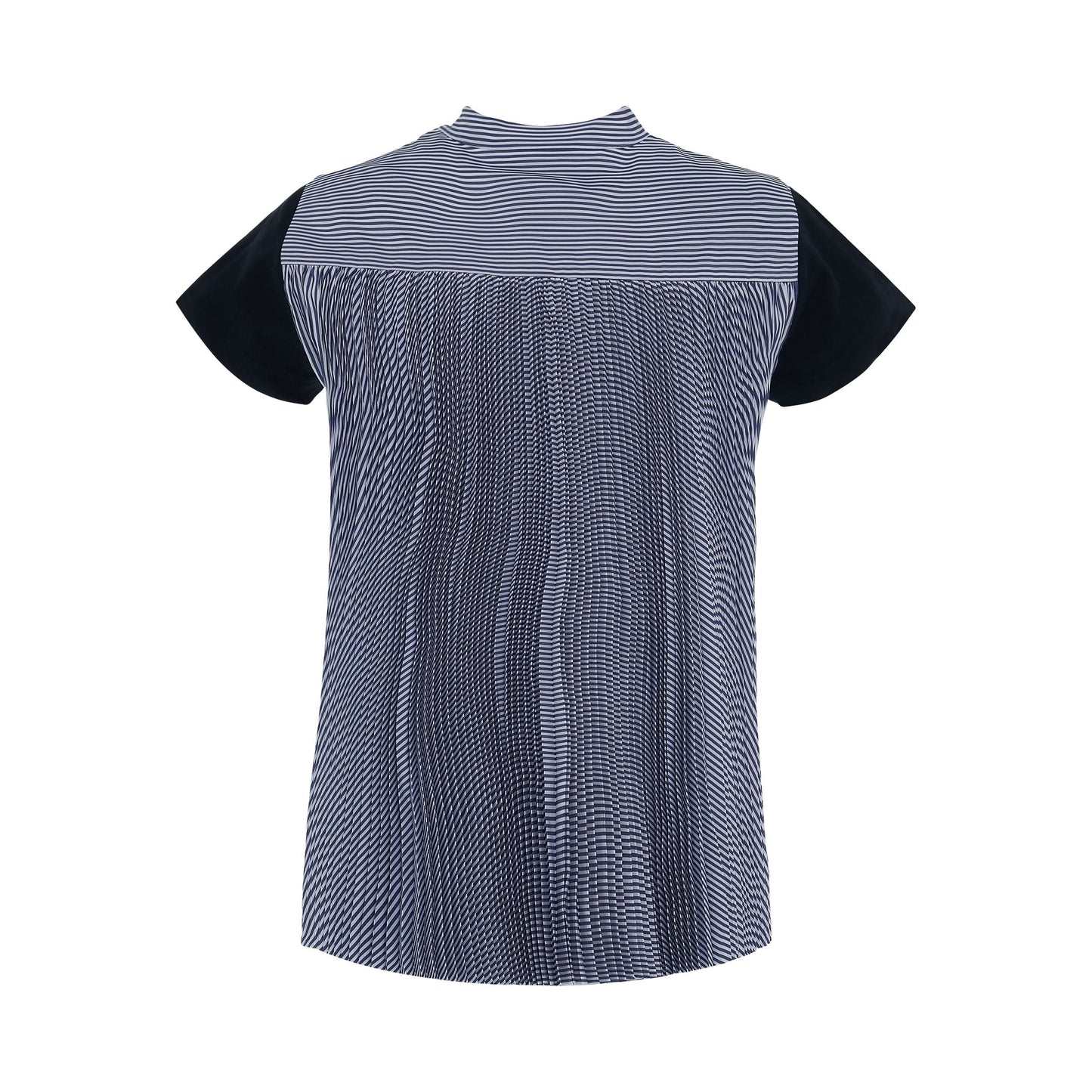 Cotton T-Shirt in Navy/Stripe