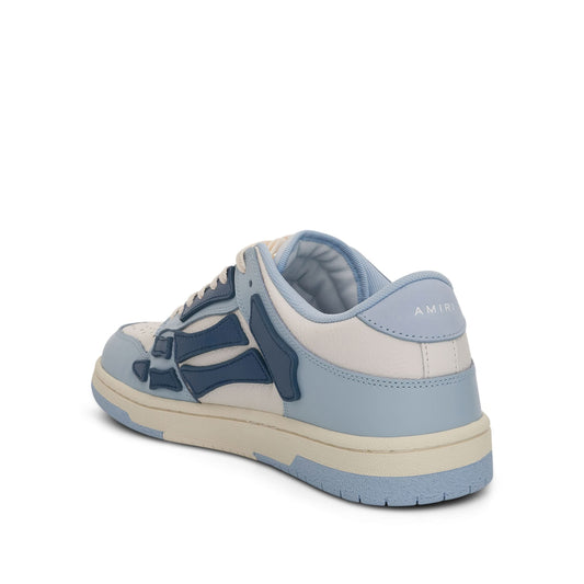 Skeleton Sneaker in Baby Blue