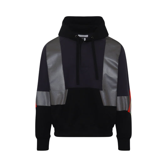 Fireman Rib Hoodie in Black