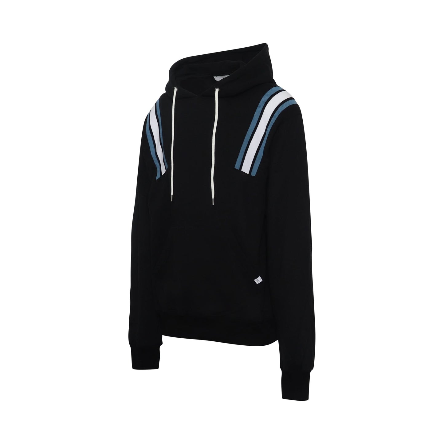 Rib XXL Hoodie in Black