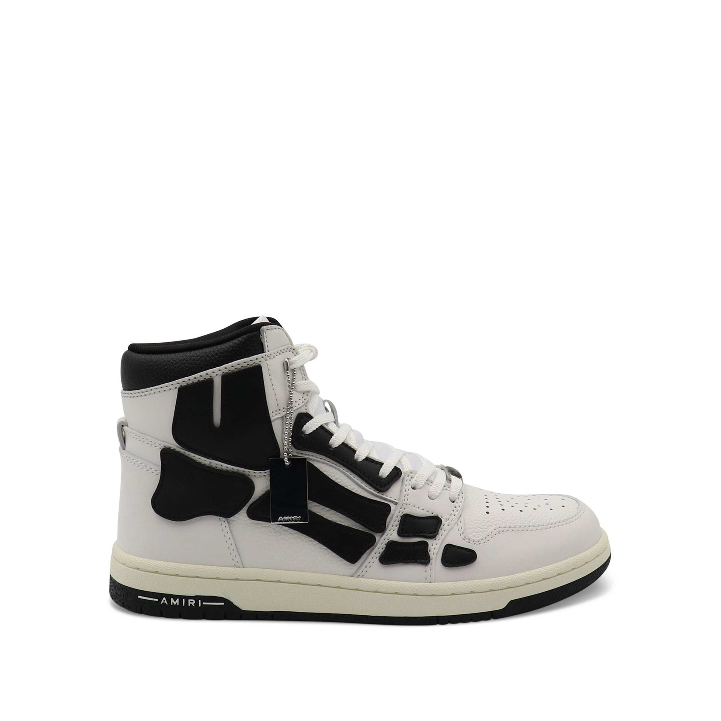 Skeleton High Sneaker in White