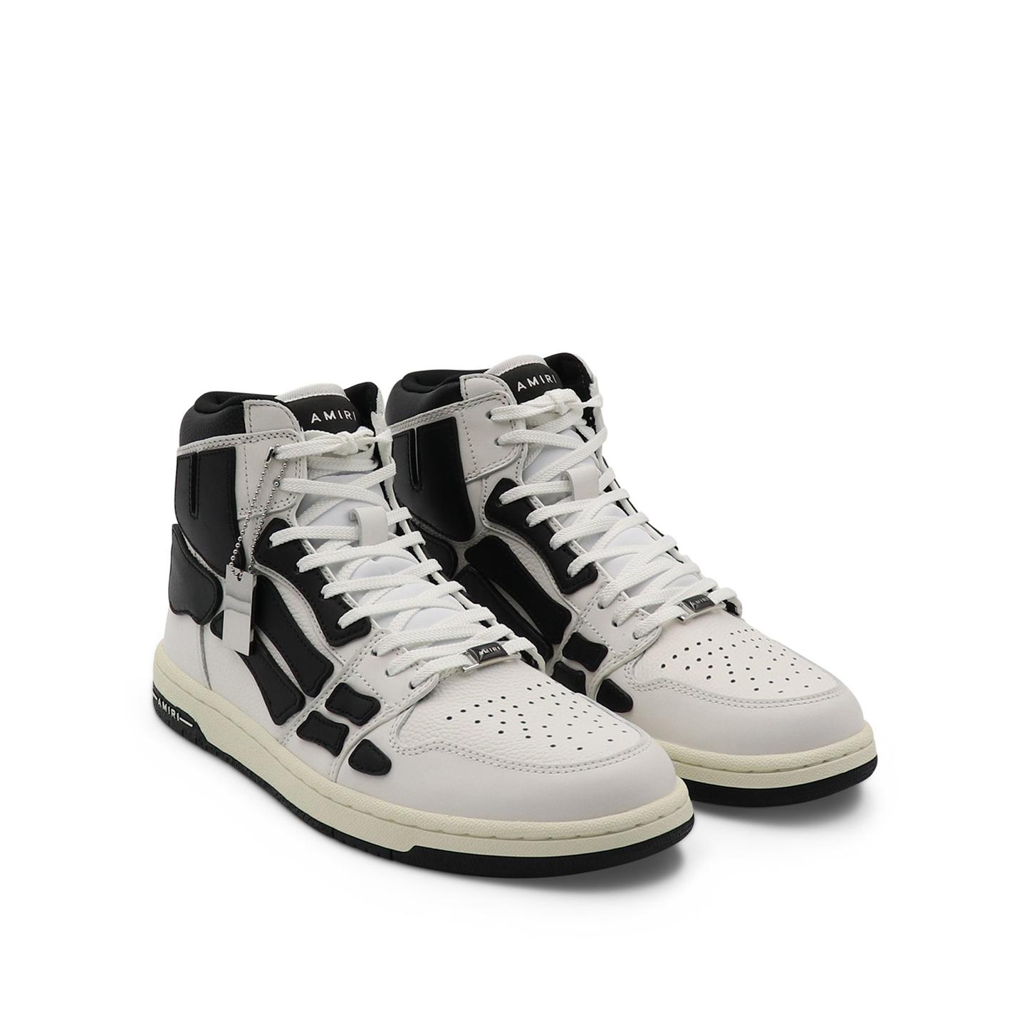 Skeleton High Sneaker in White