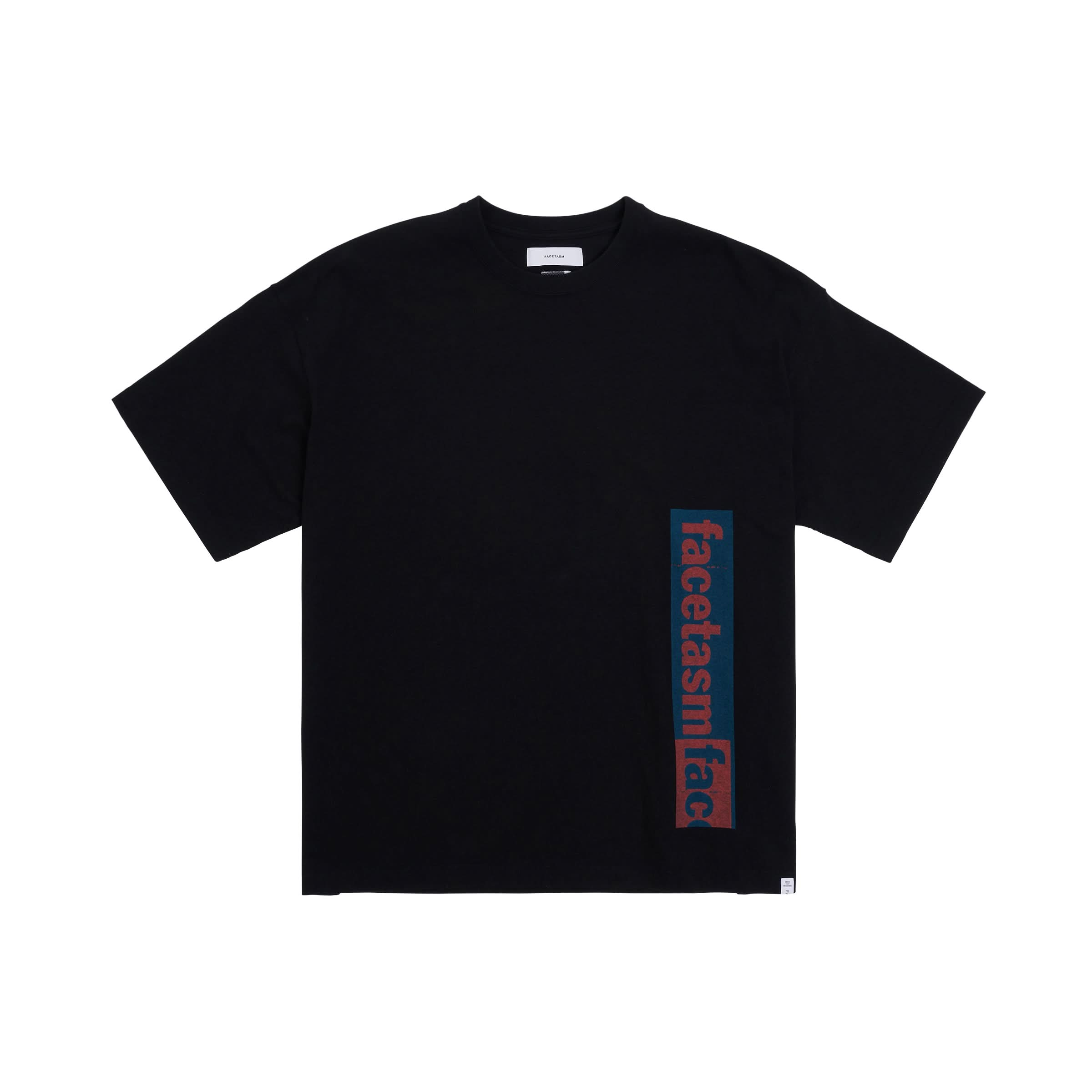 Coloured Logo T-Shirt in Black