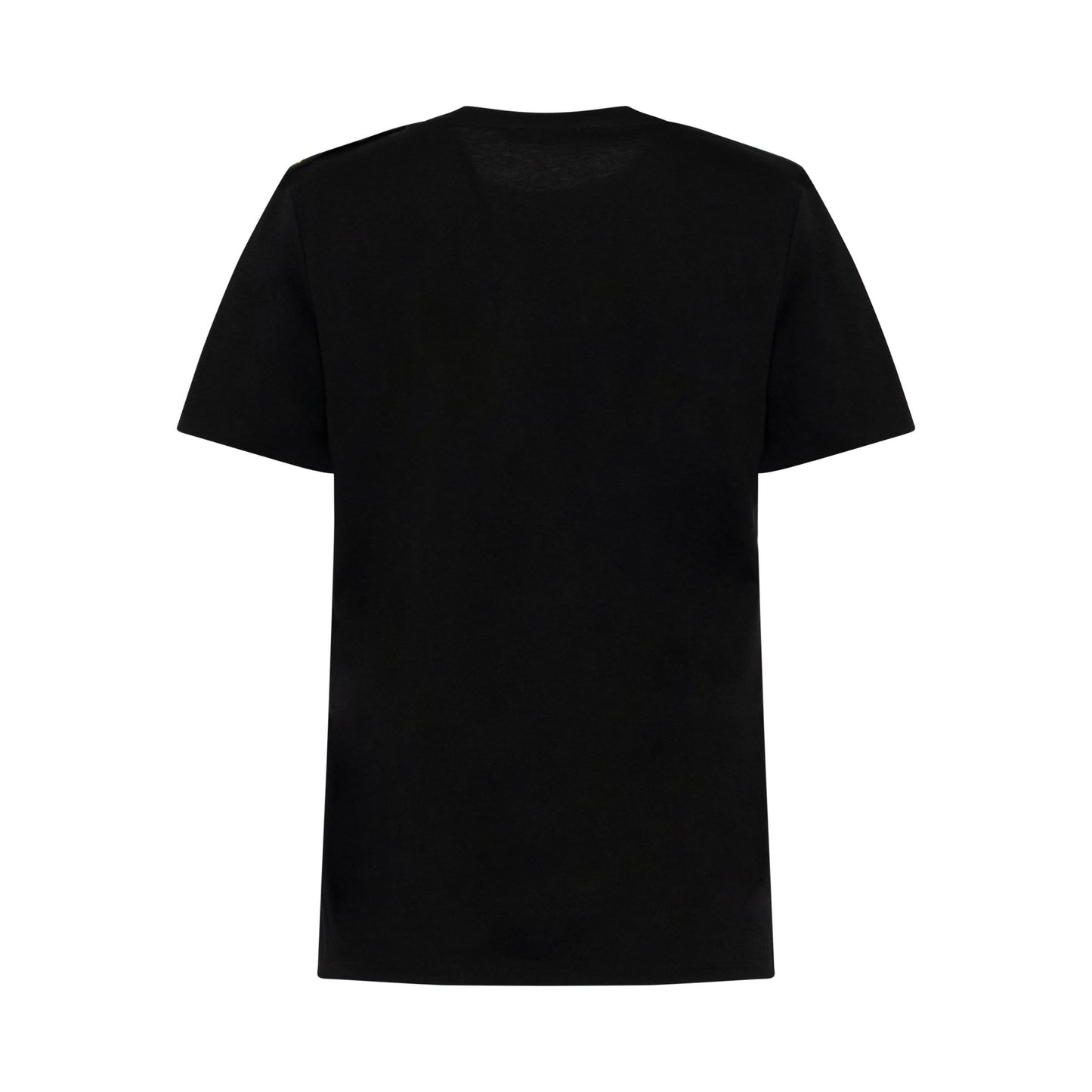 Logo Metallic T-Shirt in Black