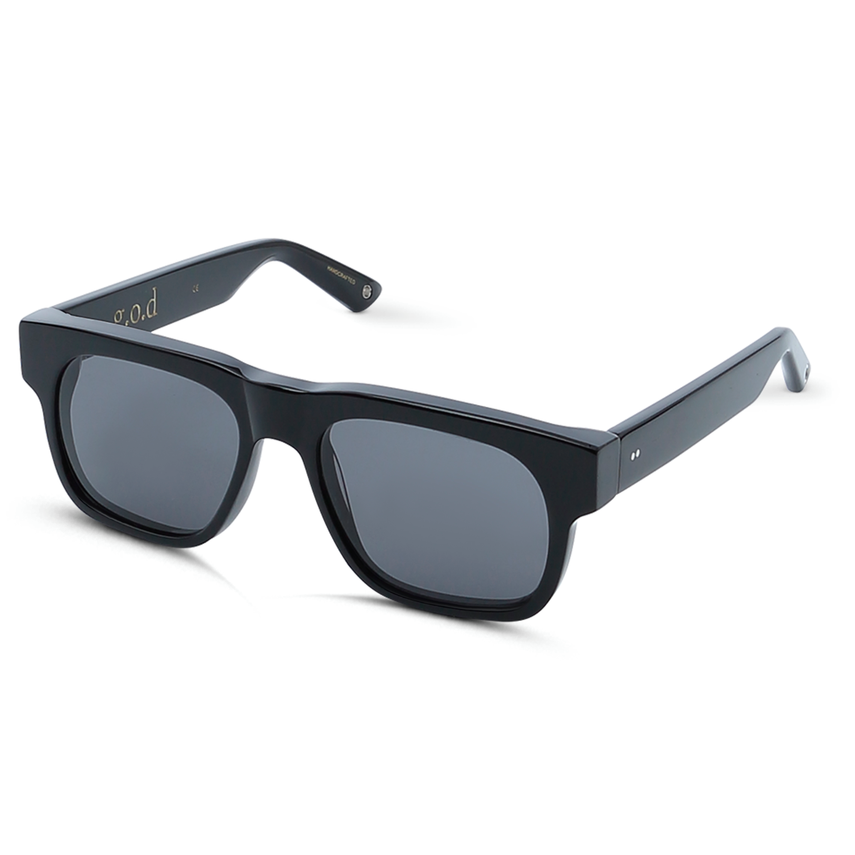 Thirteen Black Sunglass with Grey Lens