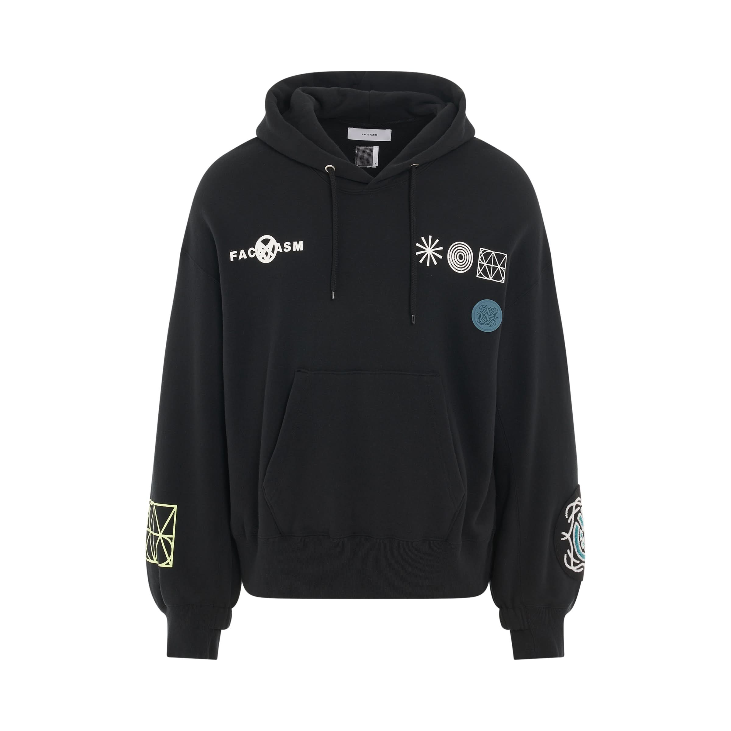 Anarchy Hoodie in Black