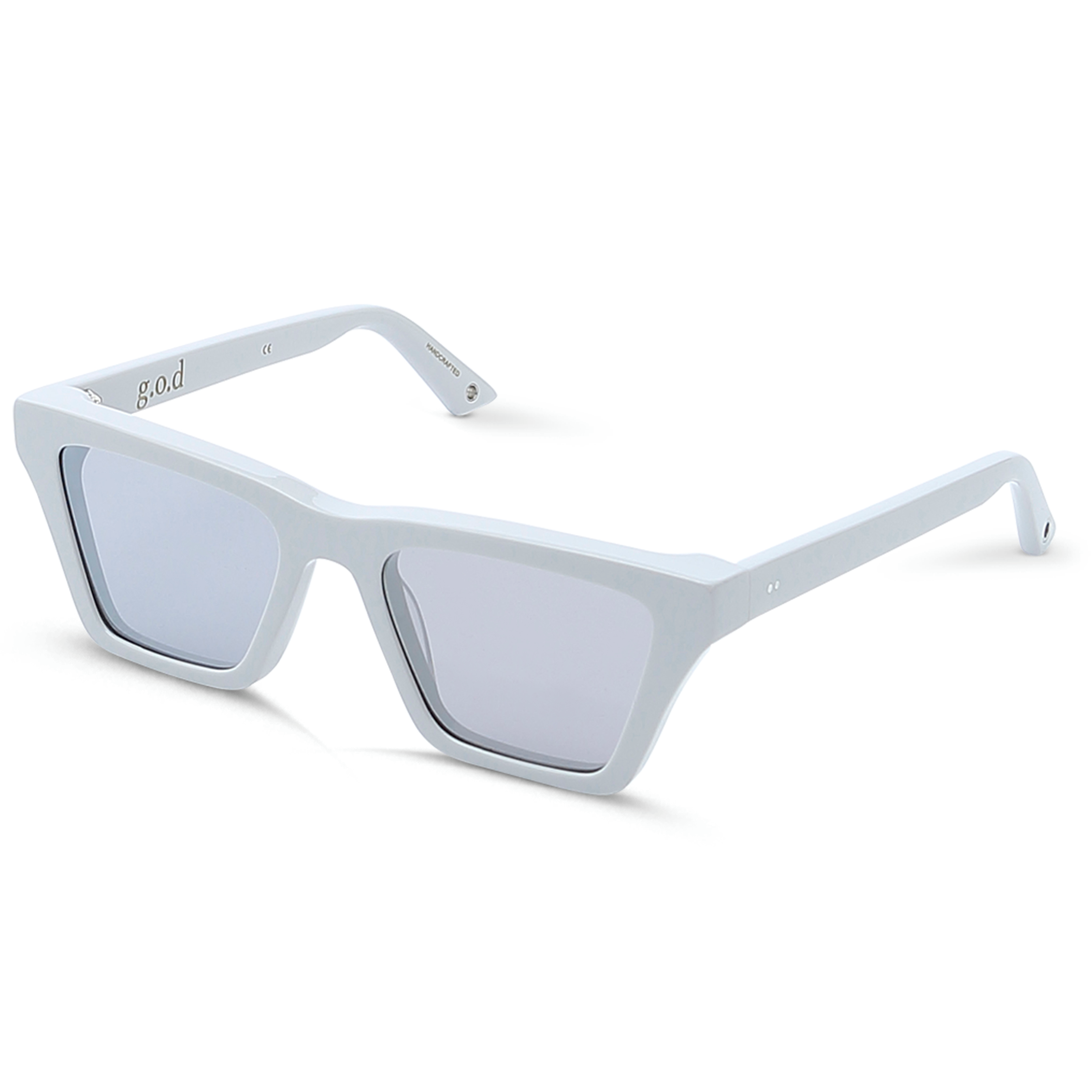 Twenty Cat Milk Sunglass with Grey Flash Lens