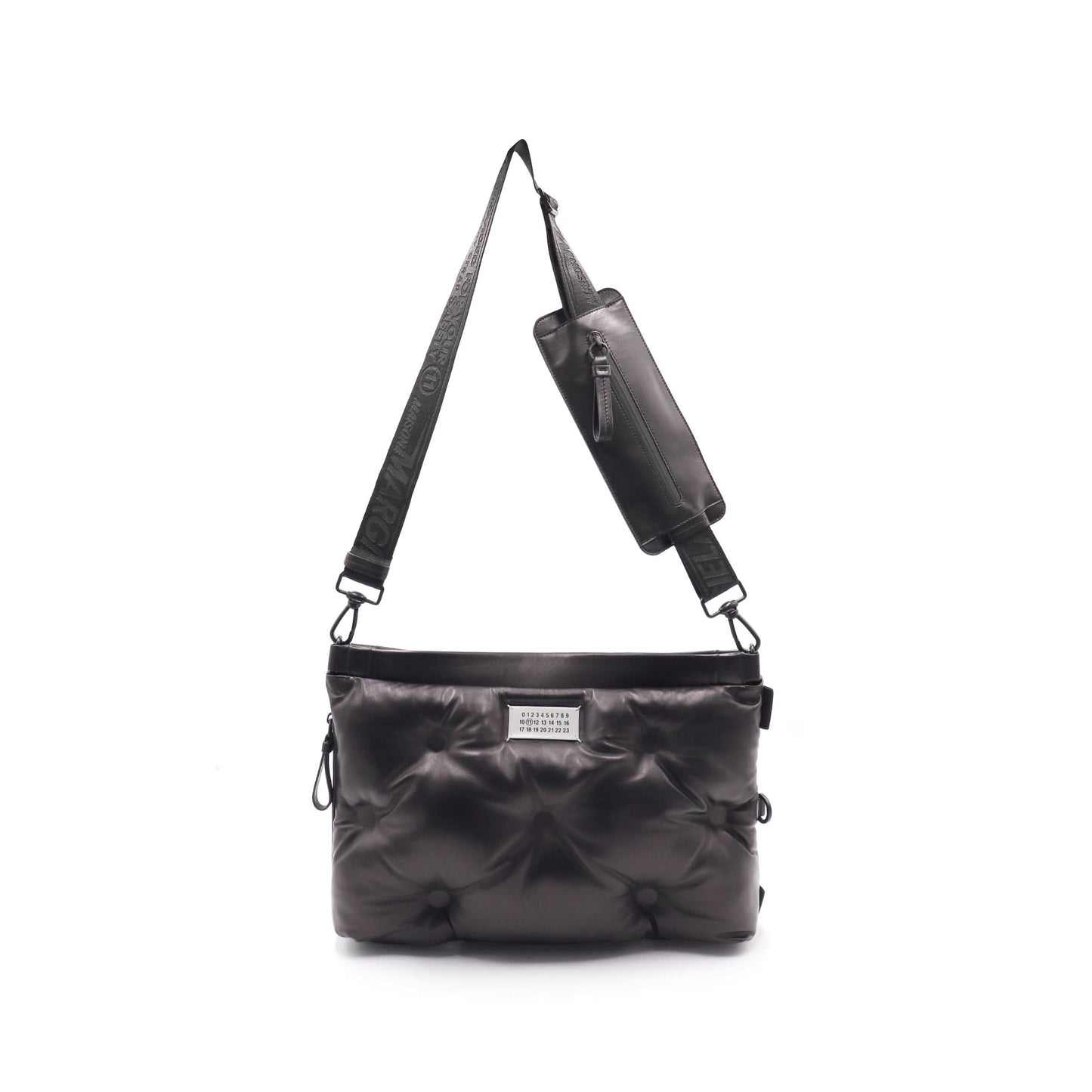 Glam Slam Messenger Bag in Black