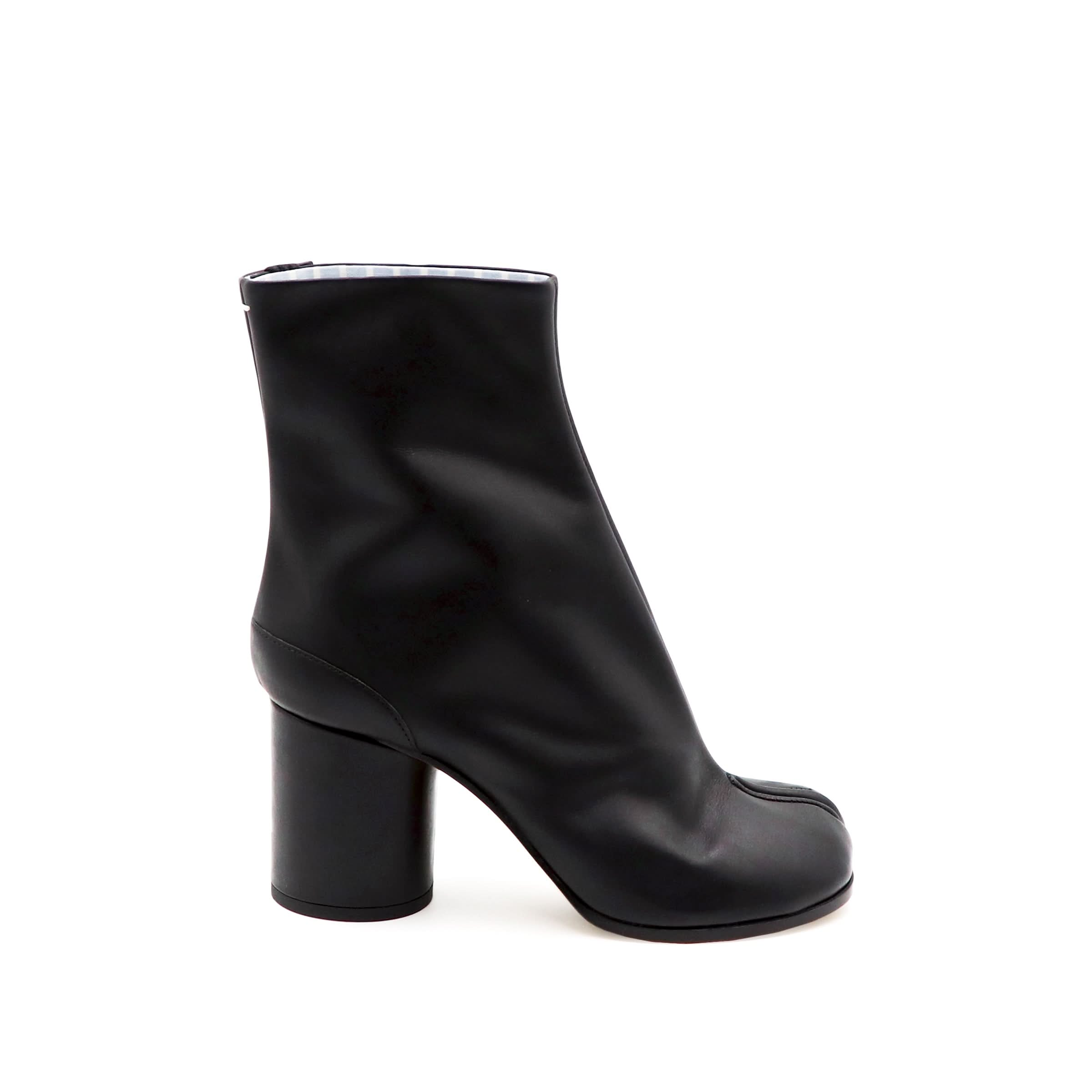 Tabi Ankle Boot 8cm in Black