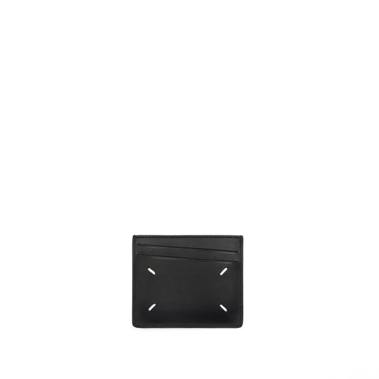 Four Stitch Cardholder Black