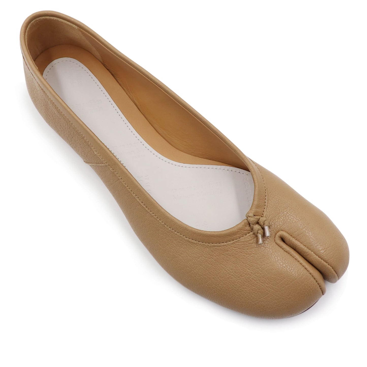 Tabi Ballerina Shoes in Nude