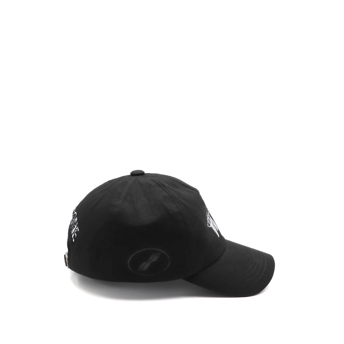 Logo Stamp Cap in Black