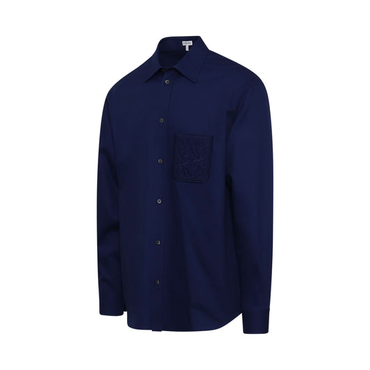 Anagram Overshirt in Blue