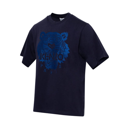 Classic Tiger T-Shirt in Navy Blue