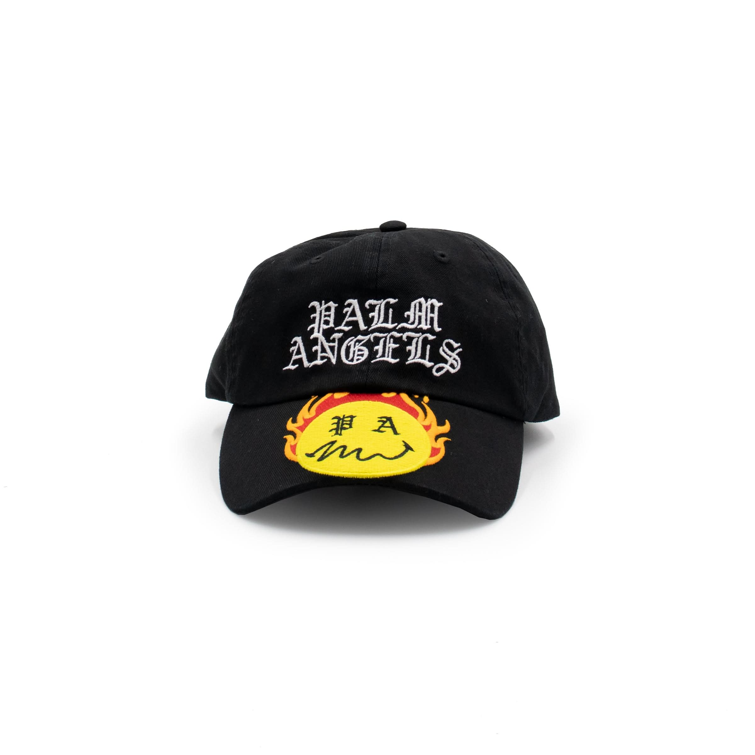 Burning Head Cap in Black/Yellow