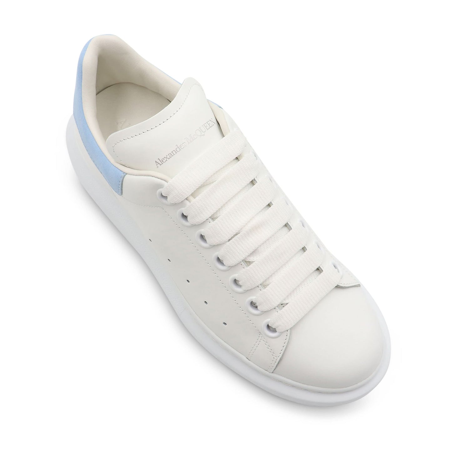 Larry Oversized Sneaker in White/Powder Blue