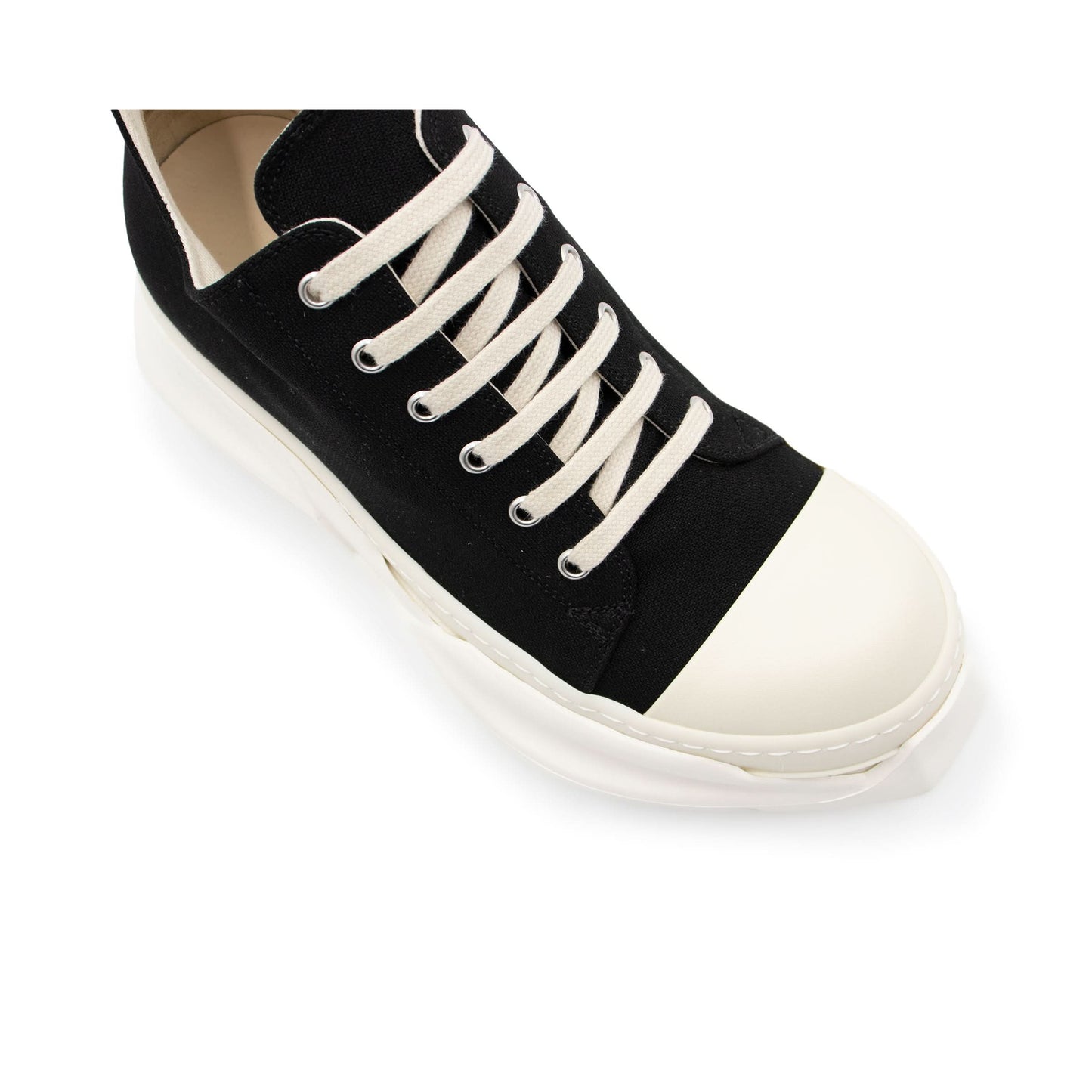 DRKSHDW Abstract Low Sneaker in Black/Milk TNAP