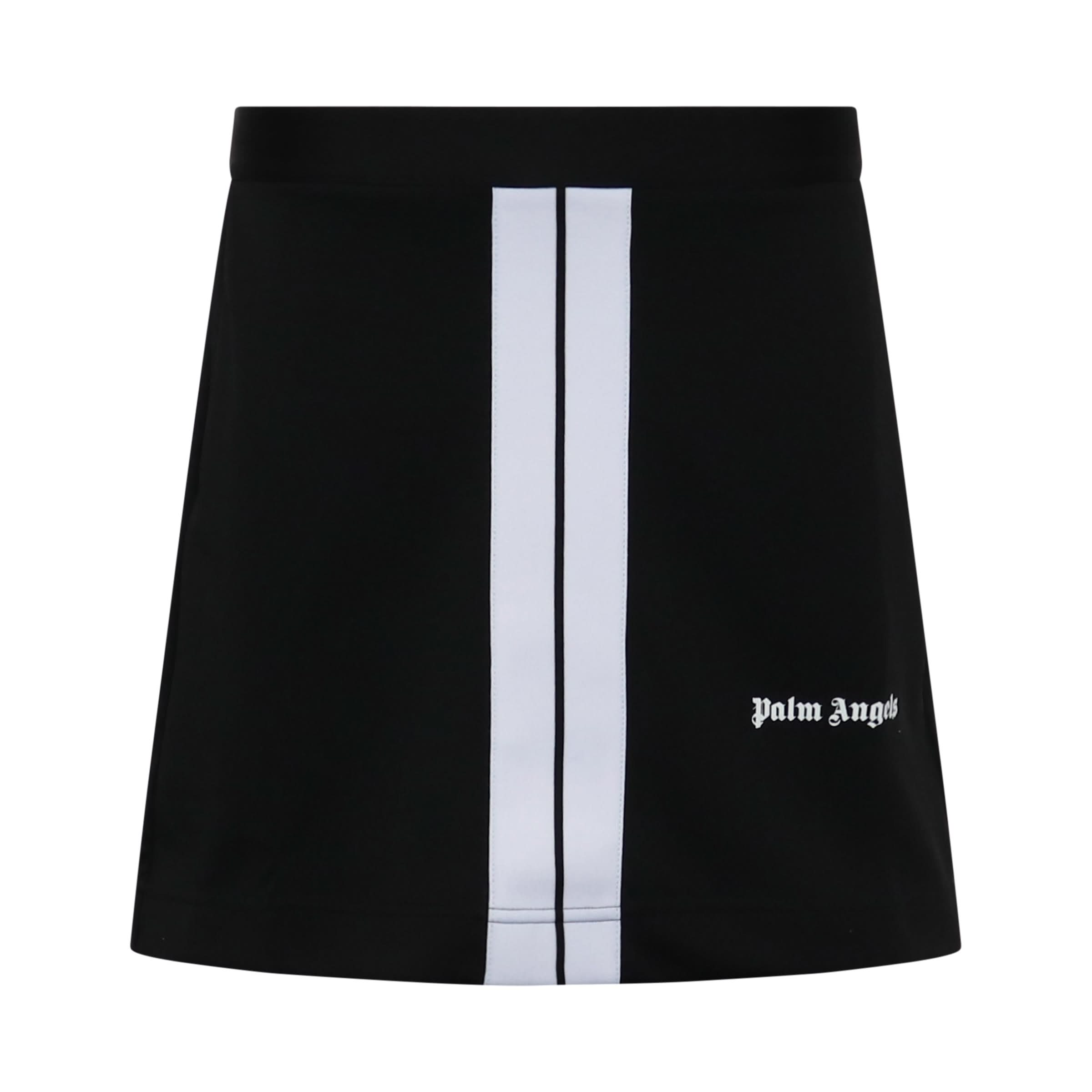 Track Mini Skirt in Black